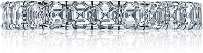 Tacori Asscher Cut Diamond Wedding Band