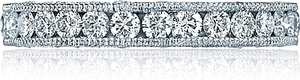 Tacori Channel-Set & Pave Diamond Band