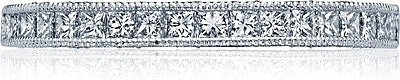 Tacori Channel-Set Princess Cut Diamond Band