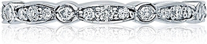Tacori Crescent Diamond Wedding Band