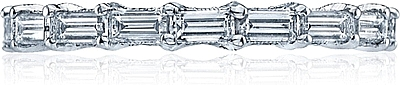 Tacori Diamond Baguette Wedding Band-2582B