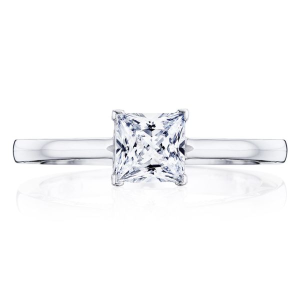 Tacori 14k Gold Pave Halo Diamond Engagement Ring