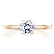 Tacori 14k Gold Solitaire Diamond Engagement Ring