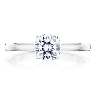 Tacori 14k Gold Solitaire Diamond Engagement Ring
