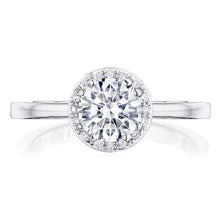 Tacori 14k Gold Halo Diamond Engagement Ring