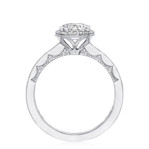 Tacori 14k Gold Halo Diamond Engagement Ring