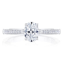 Tacori 14k Gold Pave Diamond Engagement Ring
