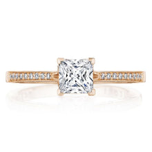 Tacori 14k Gold Pave Diamond Engagement Ring