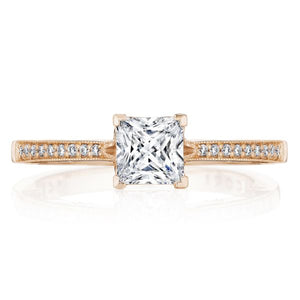 Tacori 14k Gold Pave Diamond Engagement Ring