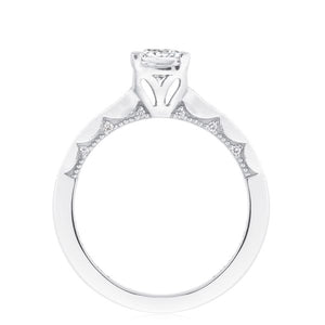 Tacori 14k Gold Pave Diamond Engagement Ring