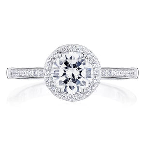 Tacori Coastal Crescent Diamond Engagement Ring