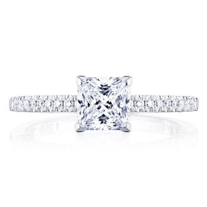 Tacori 14k Gold Pave Diamond Engagement Ring