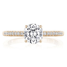 Tacori 14k Gold Pave Diamond Engagement Ring