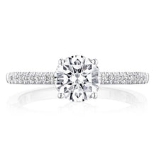 Tacori 14k Gold Pave Diamond Engagement Ring