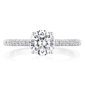 Tacori 14k Gold Pave Diamond Engagement Ring