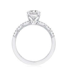 Tacori 14k Gold Pave Diamond Engagement Ring