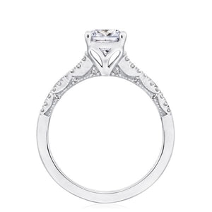 Tacori Coastal Crescent Twist Diamond Engagement Ring