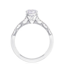 Tacori 14k Gold Twist Diamond Engagement Ring
