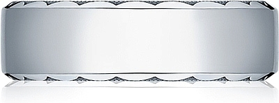 Tacori Hand Engraved Wedding Band -7.0mm