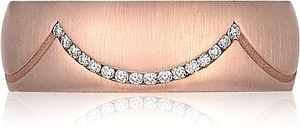 Tacori Men's Diamond Wedding Band 7.0mm