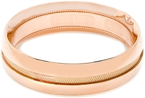 Tacori Men's Wedding Band With Crescent Design 6.0mm