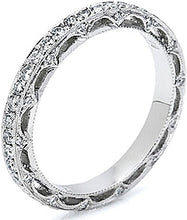 Tacori Pave Diamond Band - Reverse Crescent Silhouette Collection