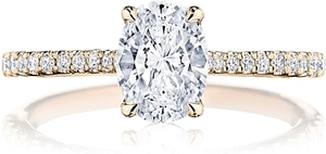 Tacori Pave Diamond Engagement Ring
