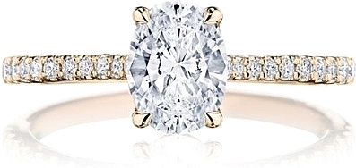 Tacori Pave Diamond Engagement Ring