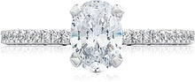 Tacori Pave Diamond Engagement Ring