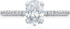 Tacori Pave Diamond Engagement Ring