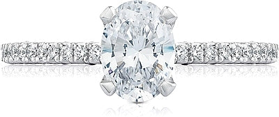 Tacori Pave Diamond Engagement Ring