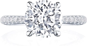 Tacori Pave Diamond Engagement Ring