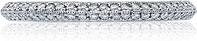 Tacori Pave Diamond Wedding Band-2520ET