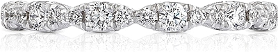 Beautiful marquise shapes with brilliant graduating diamonds dance ...