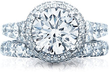 Tacori RoyalT Graduated Prong Set Diamond Engagement Ring w/ Bloom