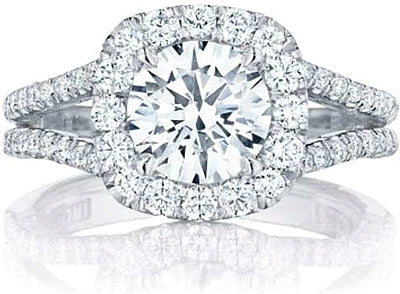 HT2548CU Tacori Split Shank Diamond Engagement Ring H.L