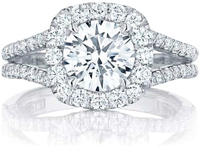 Tacori Split Shank Diamond Engagement Ring-HT2548CU