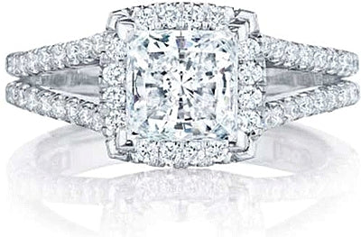 Tacori Split Shank Diamond Engagement Ring-HT2548PR