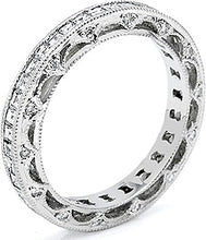 Tacori Square Emerald Cut Diamond Wedding Ring