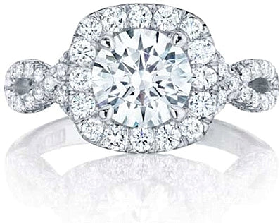 Tacori Twist Diamond Engagement Ring-HT2549CU