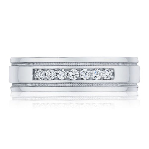 Gents 6mm Channel-Set Diamond Band-110-6D