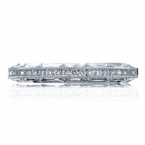 Tacori Reverse Crescent Channel Set Diamond Band