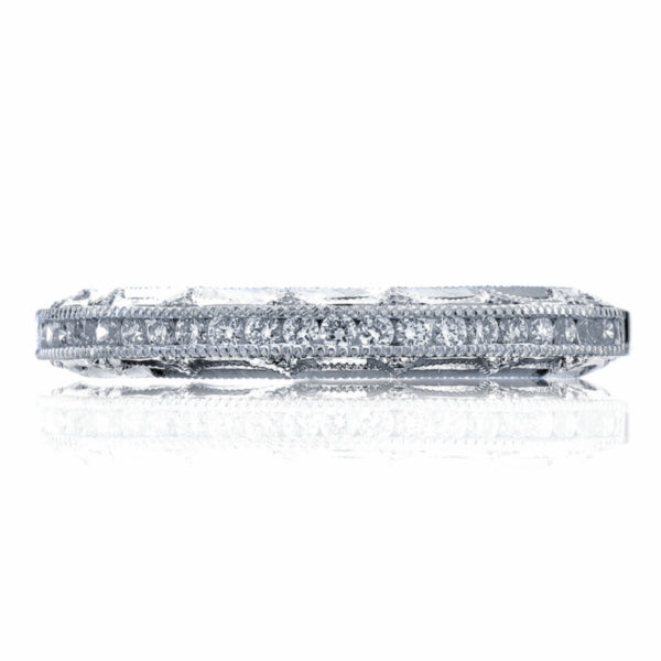 Tacori Reverse Crescent Channel Set Diamond Band