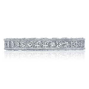 Straight diamond eternity Band from the Crescent Silhouette Collect...