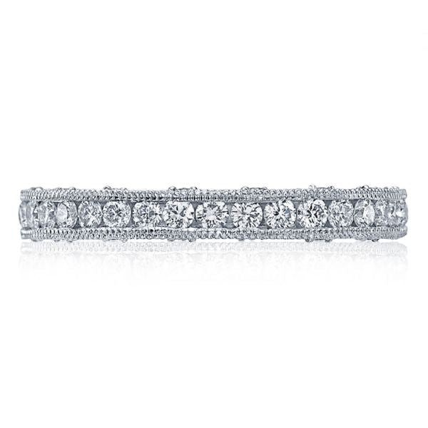 Tacori Channel-Set & Pave Round Diamond Band