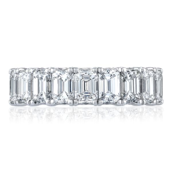 Tacori Royal-T Emerald Cut Diamond Eternity Band