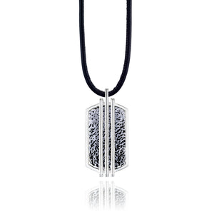 Leave a stylish impression with this vintage car inspired silver an...