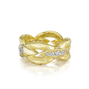 Exuding beauty from every angle, you'll never want to take this rin...