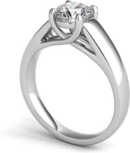 Trellis Diamond Solitaire Engagement Ring
