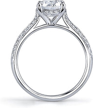 Vatche Caroline Pave Diamond Engagement Ring